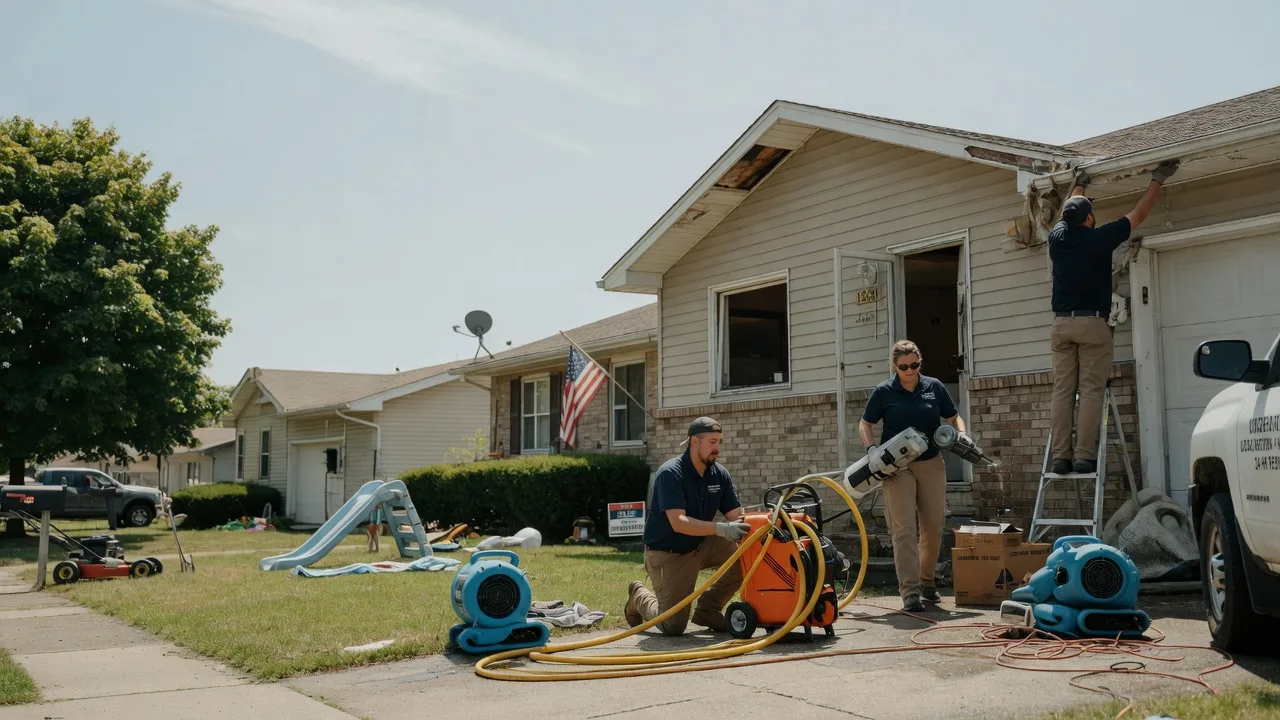 Water Damage Restoration in Versailles, IN near me